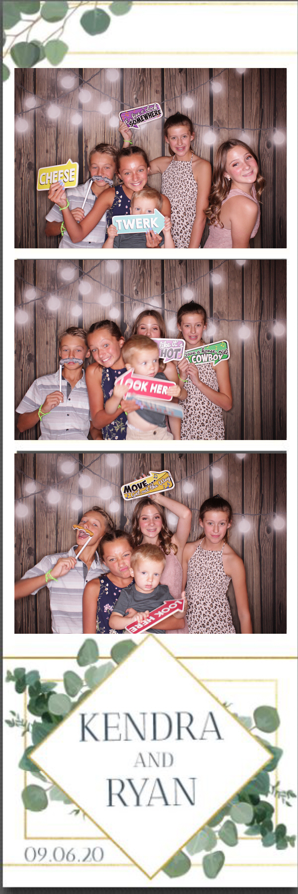 Kendra & Ryan | View more photos from the event at gallery.photoboothbillings.com/u/PhotoBoothBillings/Kendra-Ryan